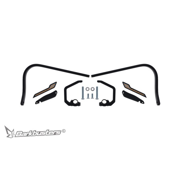 BarkBusters BarkBusters Handguard Kit Two Point Mount: BMW R1300GS '24-  & R1300GS Adventure '24- with Amber light in OEM Handguard